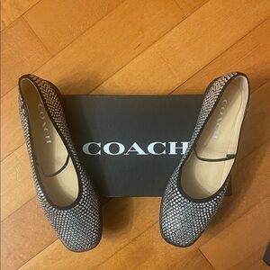 Coach Black Emilia Crystal MJ Box